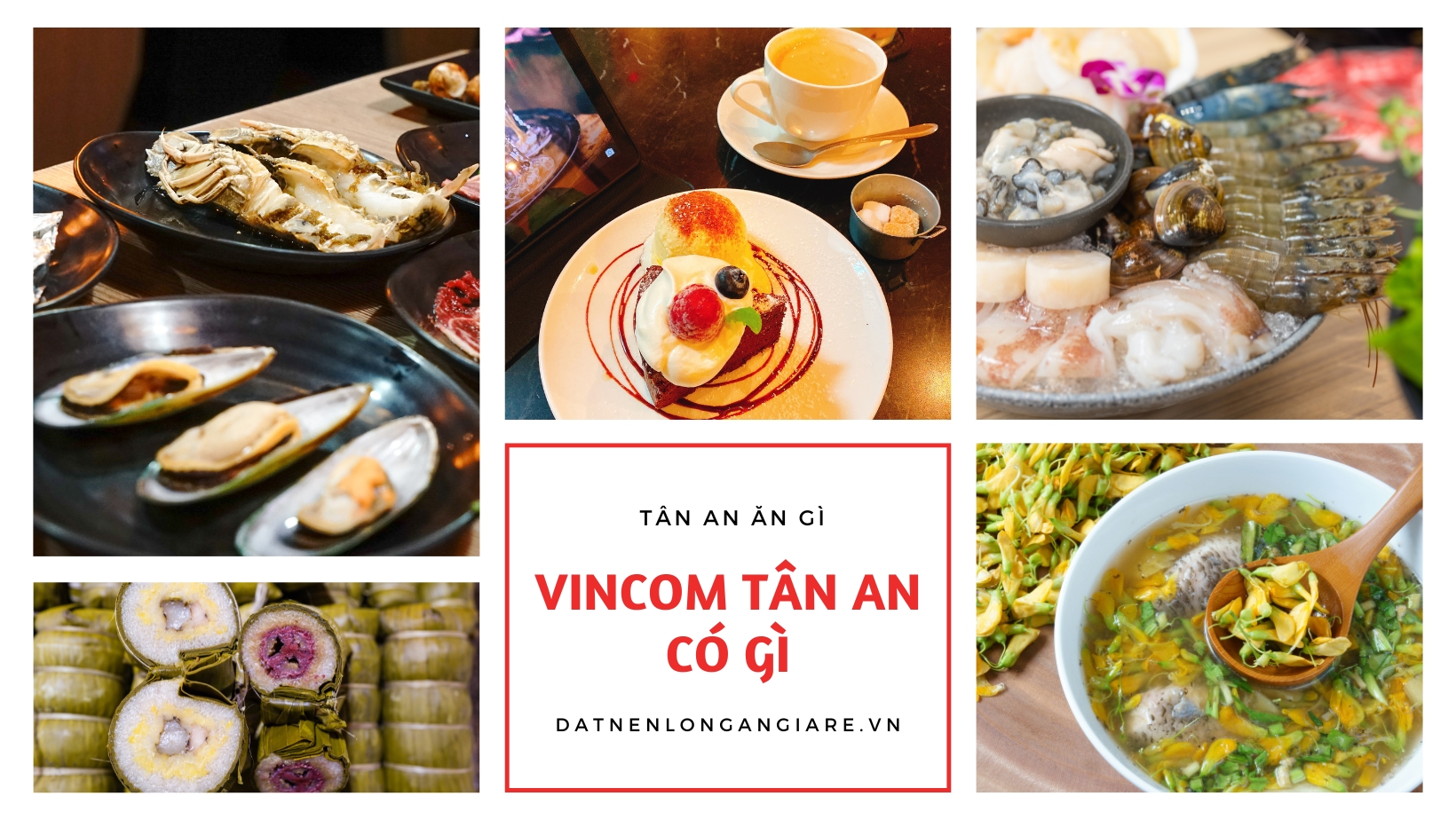 vincome tân an có gì